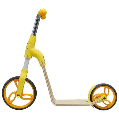 Беговел-самокат AEST B01 2 in 1 Желтый (B01-Yellow): Тип колес литые