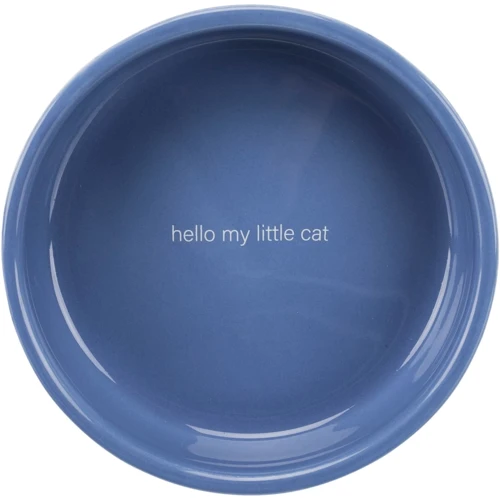 Миска Trixie для кошек коротконосых пород 0.3 л 15 см голубая (4011905247700): Тип Миски