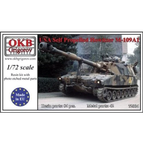 Модель OKB Grigorov Американская САУ M-109 A1 (OKB-V72004)