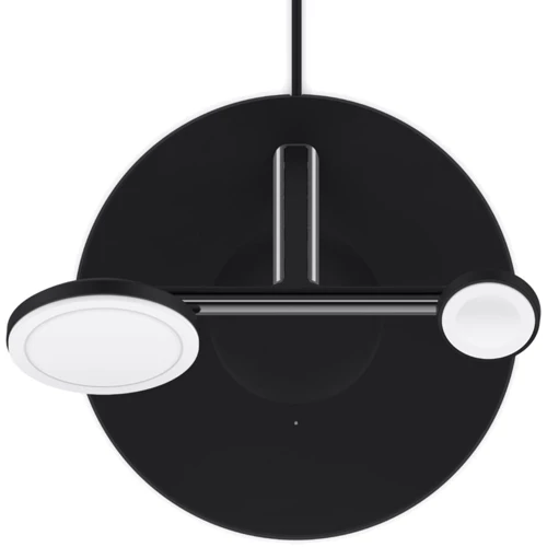 Зарядний пристрій Belkin Wireless Charger Base Station MagSafe Black (WIZ017VFBK) для iPhone 16 I 15 I 14 I 13 I 12 series and Apple Watch: Кількість USB-портів нет