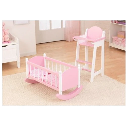 Набір для ляльок KidKraft Darling Doll Furniture Set Pink (60144): Тип Меблі