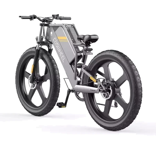 Електровелосипед Coswheel T26 (750 Вт, 48 В, 25 А/год), колеса 26", сірий: Допустиме навантаження, кг 120
