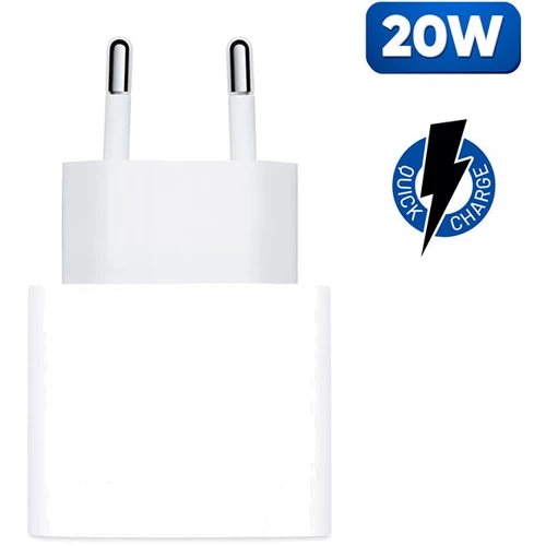 Зарядний пристрій ArmorStandart Wall Charger AMHJ83 20W USB-C з USB-C для Lightning Cable White (ARM77724): Особливості Lightning, USB-C, Швидка зарядка, Power Delivery (PD)