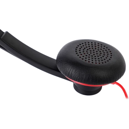 Навушники Addasound Epic 511R Red: Додатково регулятор гучності, один навушник