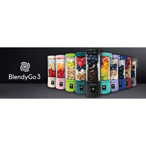 Блендер BlendyGo 3 Czarny: Количество скоростей 1