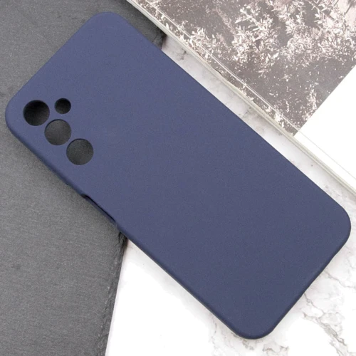 Чехол для телефонов Lakshmi Case Silicone Cover Full Camera Midnight Blue for Samsung A145 Galaxy A14 4G/A146 Galaxy A14 5G: Материал силикон