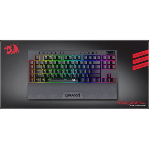 Клавиатура Redragon Broadsword Pro RGB USB Black (77515) фото 14