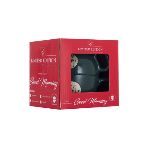 Набор заварник и чашка Limited Edition Good Morning 2 пр. (117100019-C): Тип Заварочный чайник