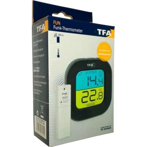 Термометр для бассейна цифровой TFA "Venice" 116х24х126 мм фото 3