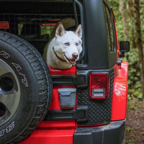 Контейнер Kurgo Tailgate Dumpster силиконовый на магнитах Серый (57844) фото 1