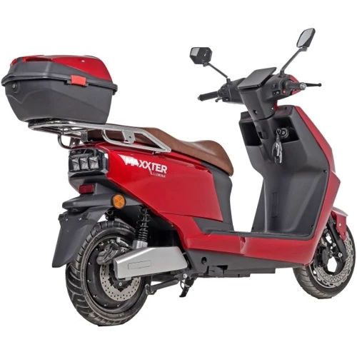 Электроскутер Maxxter LUMINA 1500 Вт Red: Допустимая нагрузка, кг 200