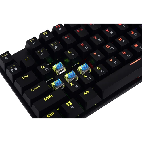 Клавіатура ERGO KB-905 TKL: Кількість клавіш 87