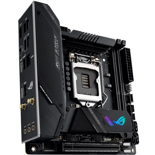 ASUS ROG STRIX Z590-I GAMING WIFI: Оперативна пам'ять 2xDDR4 5133 МГц, до 64 ГБ