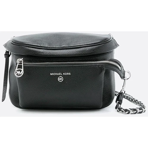 Жіноча сумка через плече Michael Kors MD SLING PACK MSGR чорна (30T0S04M6L001): Тип ручки На цепочке, Плечевой ремень