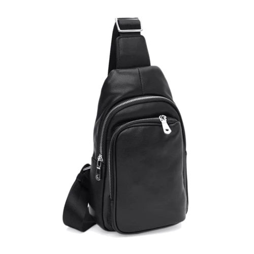 Чоловіча сумка-слінг Ricco Grande чорна (K16040-black)