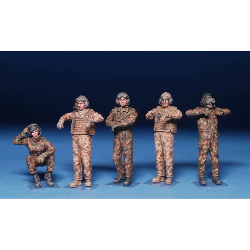 Сборная модель MiniArt Экипаж танка, Бундесвер (MA37032): Масштаб 1:35