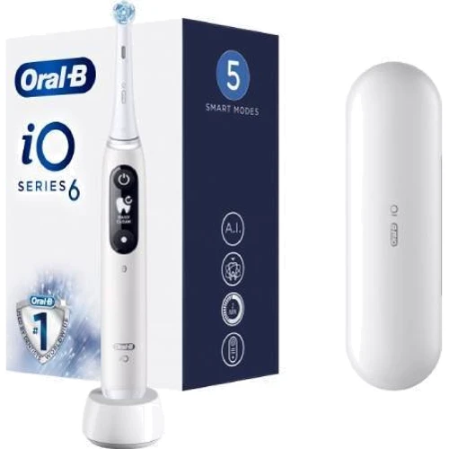 Зубная щетка Braun Oral-B iO Series 6 iOM6.1A6.1K типу 3753 White: Назначение взрослая