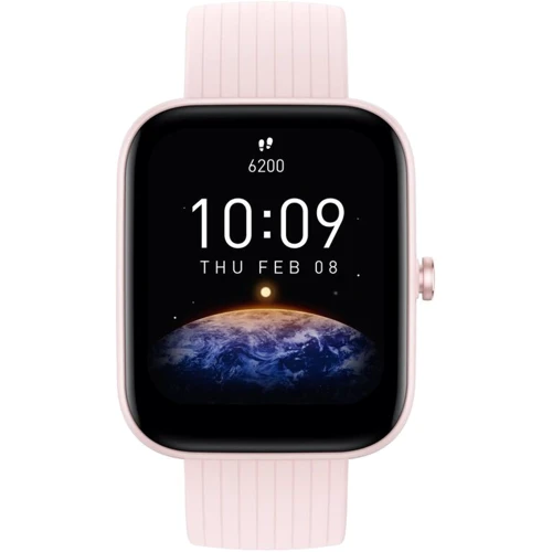 Смарт-часы Amazfit Bip 3 Pink: Тип гаджета Взрослые смарт часы