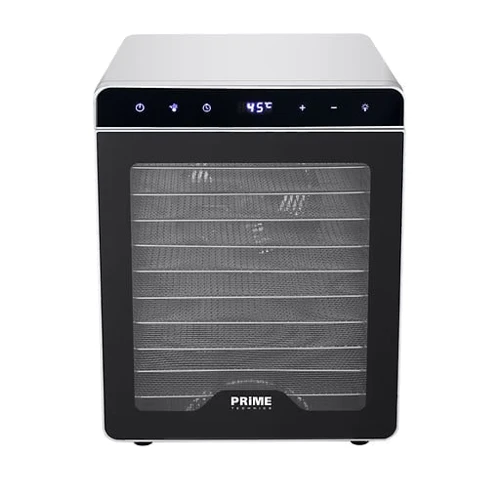 Сушарка для фруктів та овочів Prime Technics PFD 8010 S: Потужність, Вт 800