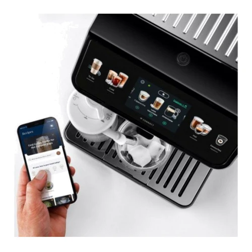 Кофеварка DeLonghi ECAM450.65.G: Функции Регулируемая высота дозатора / подставки, Подача горячей воды, Одновременное приготовление двух чаше