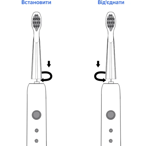 Насадки для зубной щетки FairyWill D7 (BVF-nas-D7)