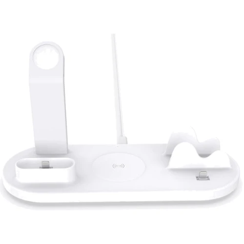 Док-станція Aloetech Dock Stand White (AT-X20-WH) for Apple iPhone, Apple Watch and Apple AirPods фото 3