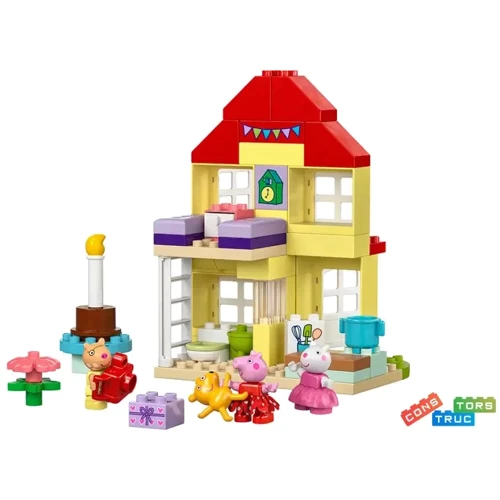 Конструктор LEGO DUPLO Peppa Pig Праздничный дом Пеппы (10433) фото 7