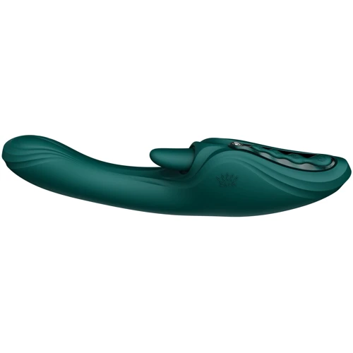 Вибратор-кролик Zalo Ares Turquoise Green