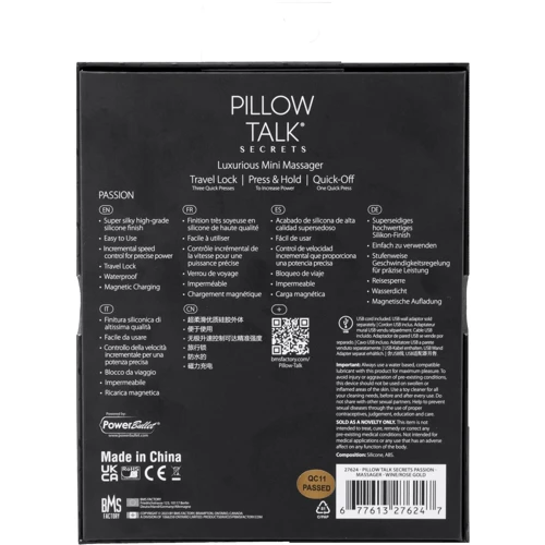 Вибратор Pillow Talk Secrets - Passion - Clitoral Vibrator - WINE