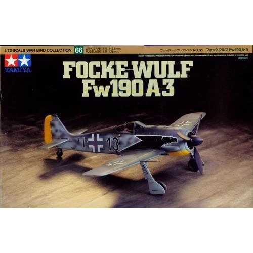 Модель Tamiya Немецкий Focke-Wulf Fw190 A-3 (TAM60766)