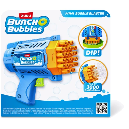 Игровой набор Bunch O Bubbles серии Mini S1 - Бластер с мыльными пузырями (11347) фото 3