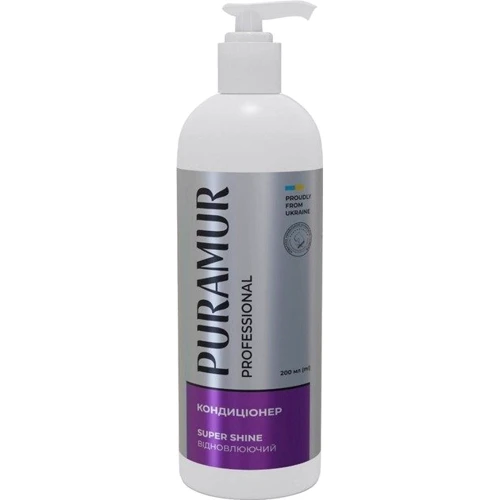 Кондиционер Puramur Super Shine восстанавливающий 200 мл (4823082433087)