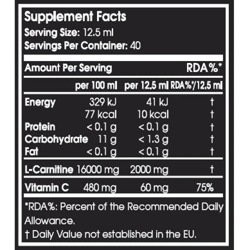 Жиросжигатель Scitec Nutrition Liquid Carni-X 80 000 500 ml /40 servings/ Cactus Fig Pineapple: Стать унісекс