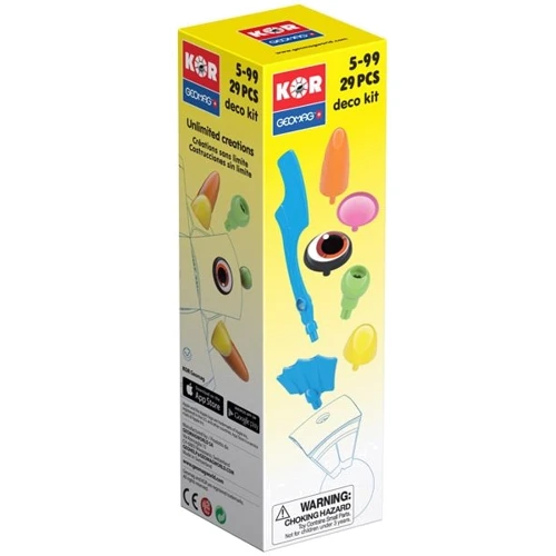 Geomag KOR Kit | Дополнительный набор 29 деталей
