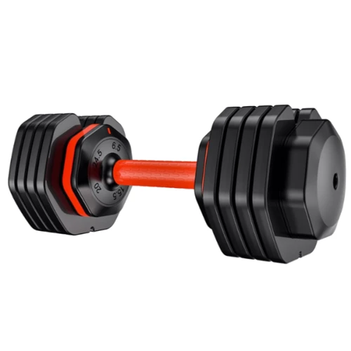 Гантель inSPORTline DuraBell 6.5-24.5 кг (25786): Покриття резина