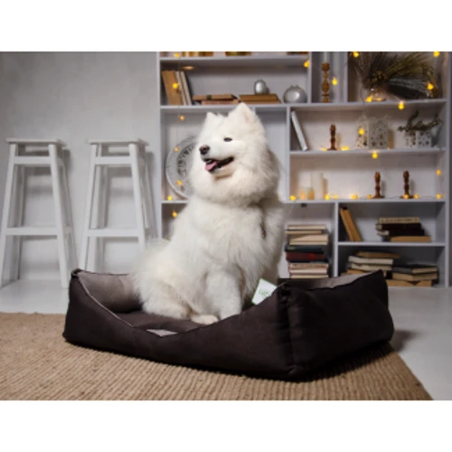 Лежак Luсky Pet Тоби №4 для собак коричневый 60х90х22 см (212838): Размеры 60х90х22 см