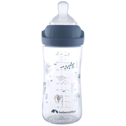 Бутылочка для кормления Bebe Confort EMOTION PHYSIO Urban Garden 270ml синяя (3102209130)