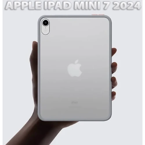 Аксессуар для iPad BeCover TPU Case Transparancy Shell Edge Gray for iPad Mini 7 2024 (712928): Материал полиуретан