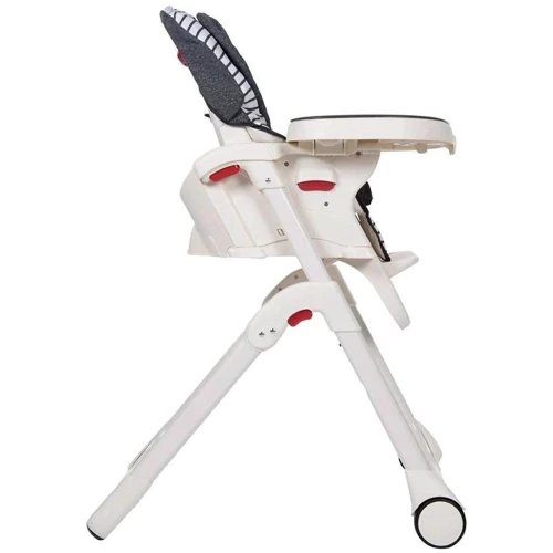Стульчик для кормления 3в1 Graco Table2Boost, Brettons Stripes, цвет синий в полоску: Регулировка высоты стула 4 позиции
