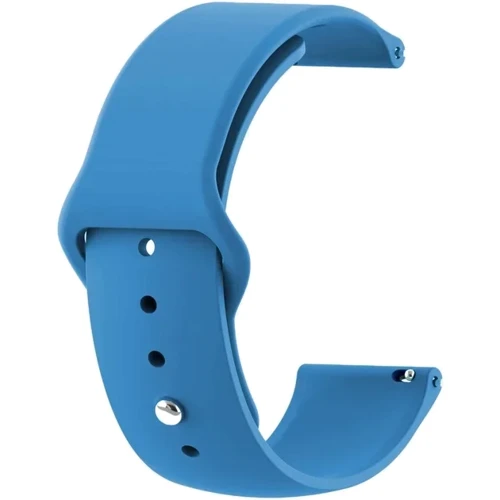 Ремешок BeCover Sport Band 20mm Light Blue for Amazfit Bip Lite/Bip S Lite/Bip 3/Bip 3 Pro/GTR 42mm/GTS/TicWatch S2/TicWatch E/GTS 3/GTS 2 mini (710516)
