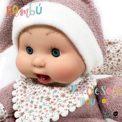 Пупс Nines d'Onil Soft Doudou в лиловой одежде 26 см (412): Производитель Nines d`Onil