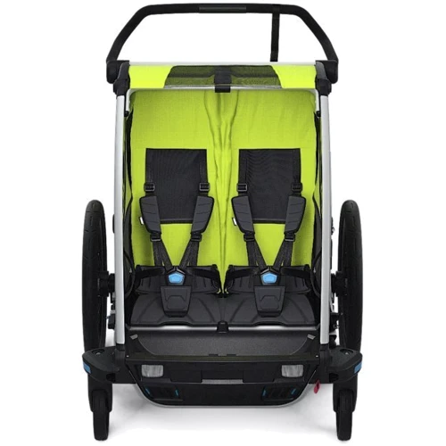 Коляска мультиспортивна Thule Chariot Cab2 Chartreuse TH10204003: Кількість блоків 1