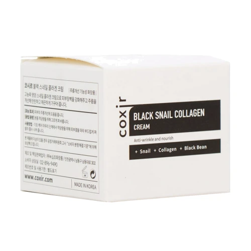 Coxir Black Snail Collagen Cream Крем для обличчя 50 ml: Стать Для женщин
