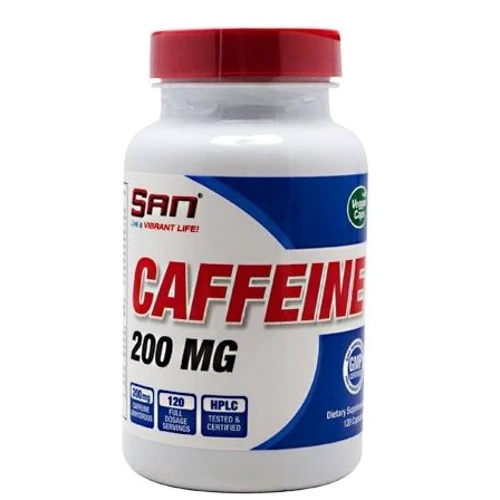 Предтренировочный комплекс SAN Caffeine 120 капсул