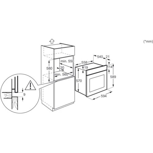 Духова шафа електрична Electrolux EOD3H50BK: Приготування на пару есть