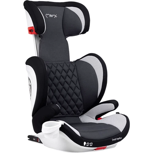 Автокресло детское MoMi QUICK FIX (15-36кг) dots (FOSA00013): Внутренние ремни нет