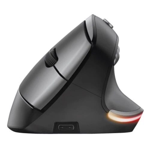 Мышь Trust Bayo Ergonomic Rechargeable WL Black (24110): Интерфейс подключения Wireless