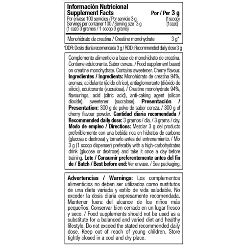 Креатин Zoomad Labs Raw One Creatine 300 g / 100 servings / cherry