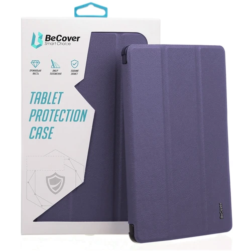 Аксессуар для iPad BeCover Case Book Soft Edge with Pencil mount Purple (706823) for iPad Air 2020/iPad Air 2022