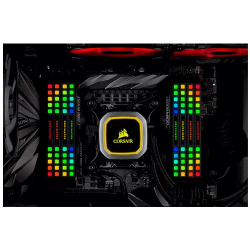 Corsair 8 GB DDR4 2x/3200 Dominator Platinum RGB Black (CMT16GX4M2Z3200C16) фото 2